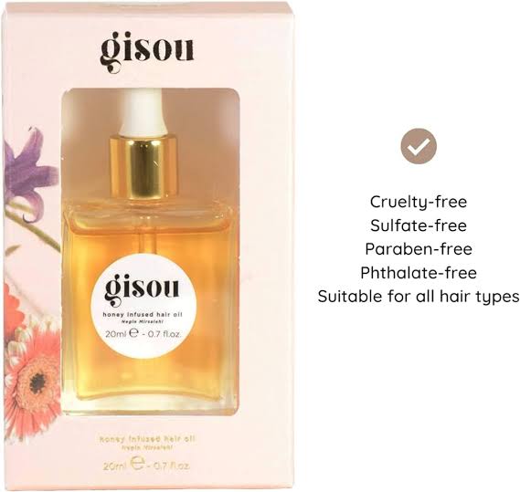 Gisou- Honey Infused Hair Oil