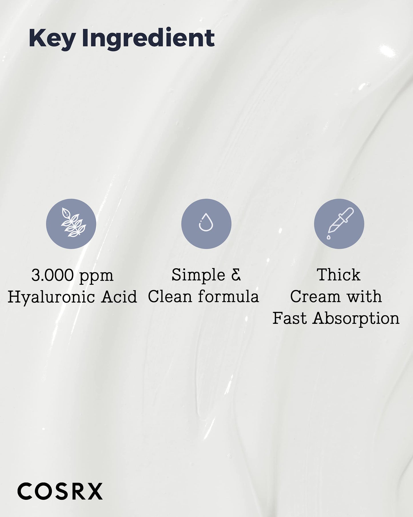 COSRX - HYALURONIC ACID CREAM