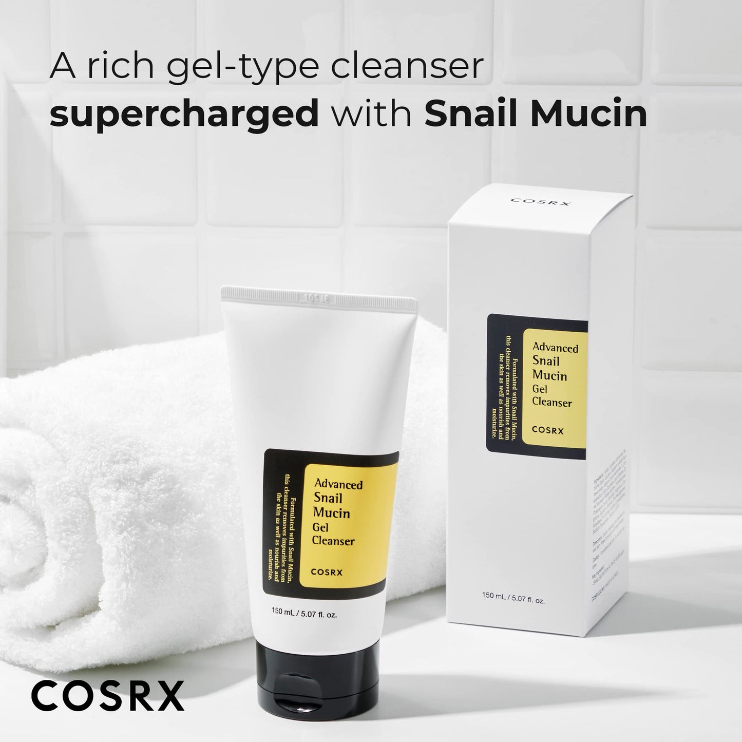 Advanced Snail Muicin Gel Cleanser COSRX