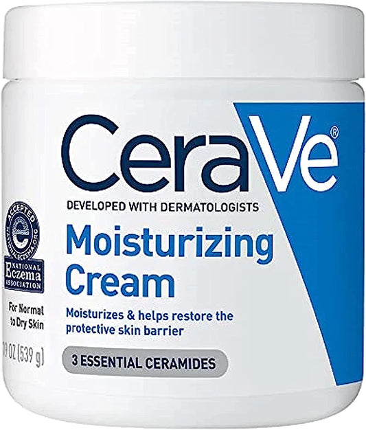 CeraVe moisturizing cream ( Face,body and hands)