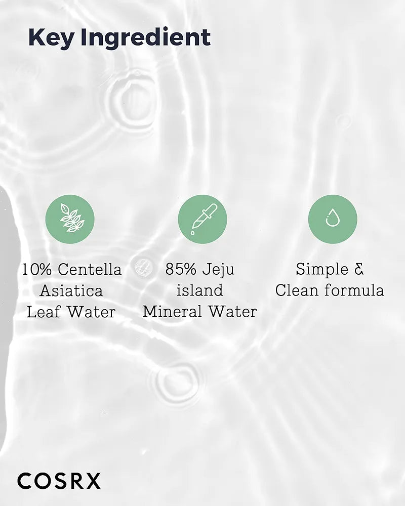 COSRX- Centella Water ALCOHOL-FREE TONER