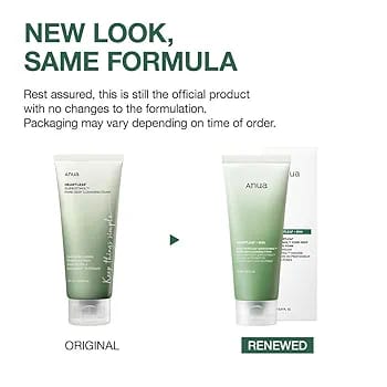 ANUA HEARTLEAF QUERCETINOL PORE DEEP CLEANSING FOAM