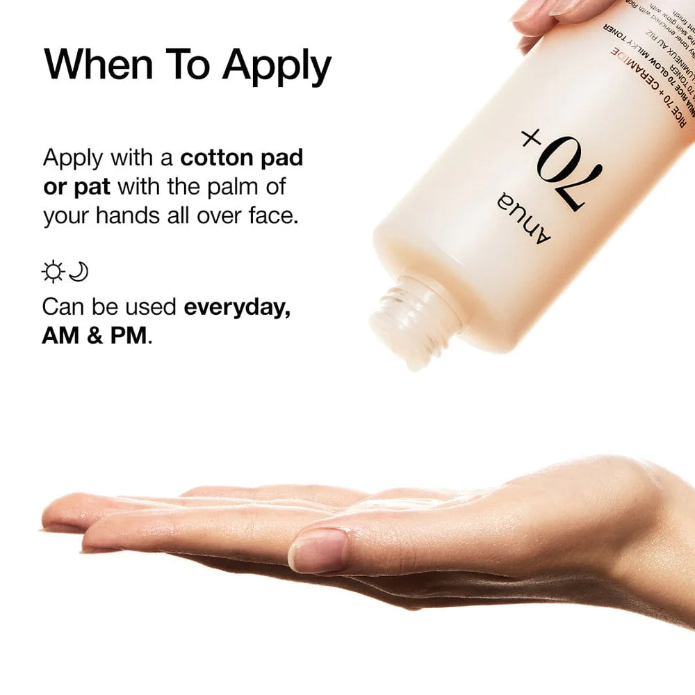 Anua-Rice 70 Glow Milky Toner