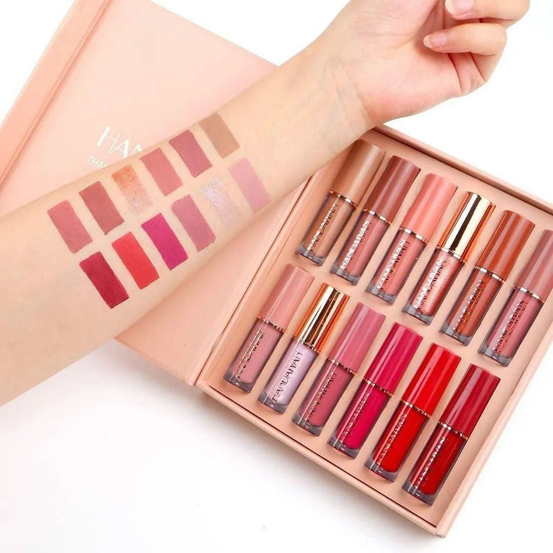 HANDAIYAN 12 pcs Liquid Lipstick Box