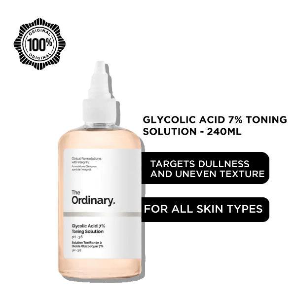 The Ordinary Glycolic Acid 7% Toning Solution - 240ml