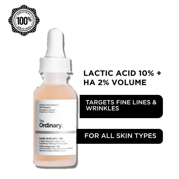 The Ordinary Lactic Acid 10% + HA 2% Volume - 30ml